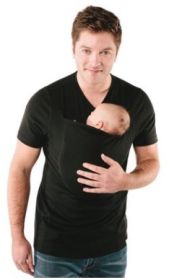 Leisure mother kangaroo multifunction vest (Option: Black-5XL-Men)