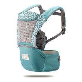 Multi-functional baby waist stool (Option: Azure)