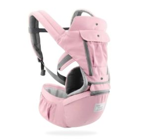 Multi-functional baby waist stool (Option: Pink without box)