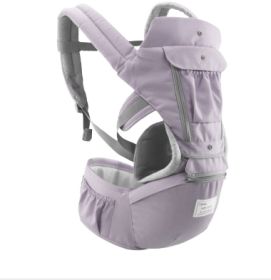 Multi-functional baby waist stool (Option: Purple without box)