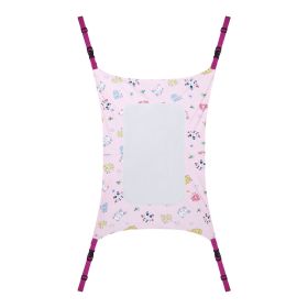 Portable Detachable Crib For Children's Home Comfort (Option: Cartoon pink)